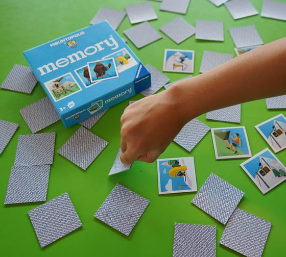 Mountopolis Memory Spiel by Ravensburger and Mayrhofner Bergbahnen