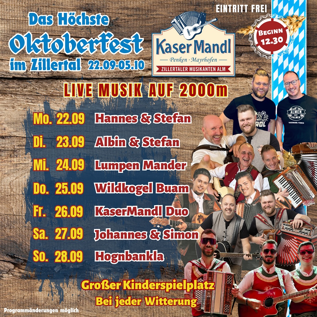 mys-Oktoberfest im Kasermandl am Penken 2025-Oktoberfest Kasermandl