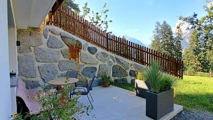 feratel-Apart Sunny Side - Terrasse mit Aussicht