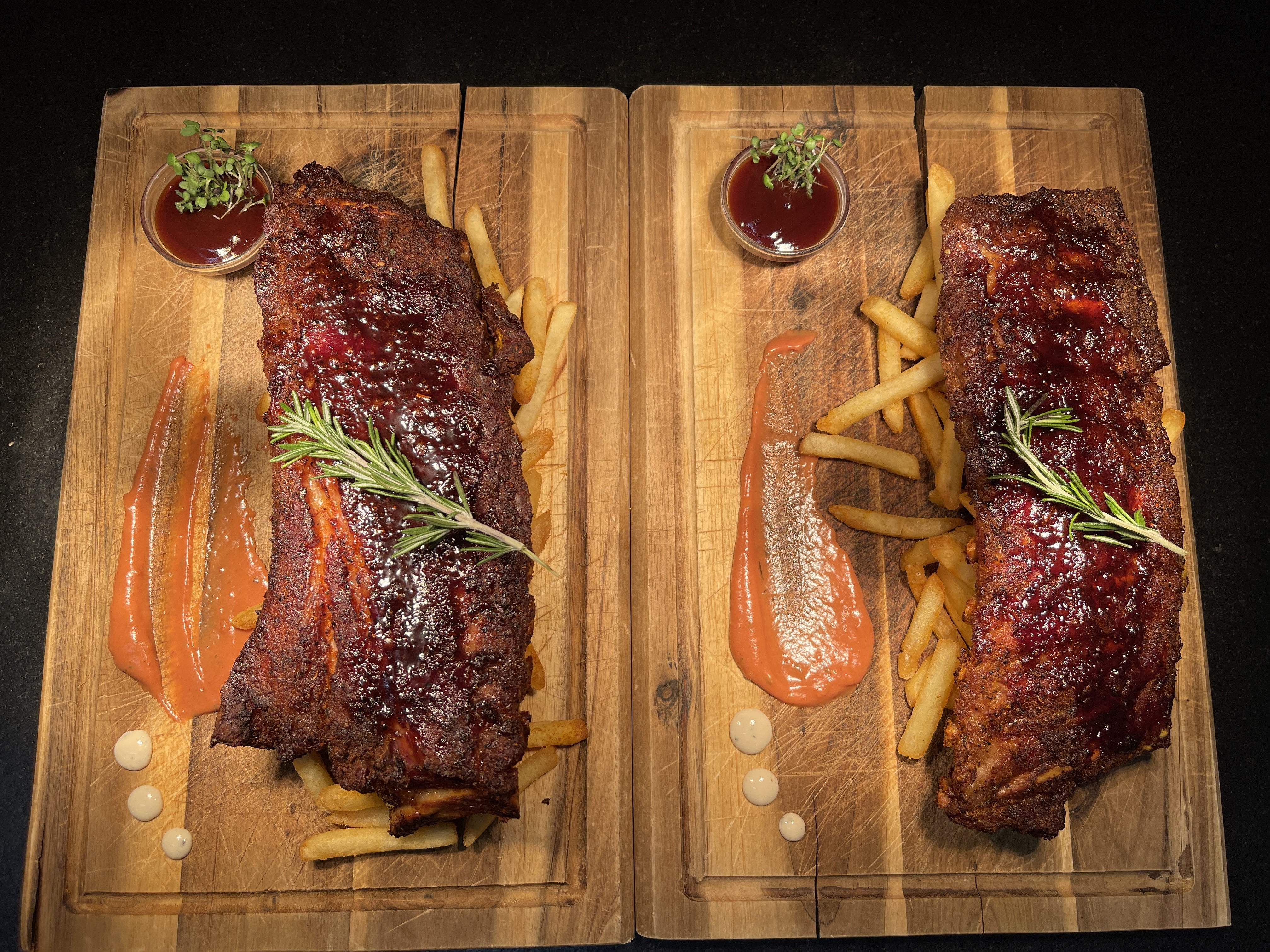 mys-ZweiEnder - Food an(d) Golf-Smoked BBQ Rips