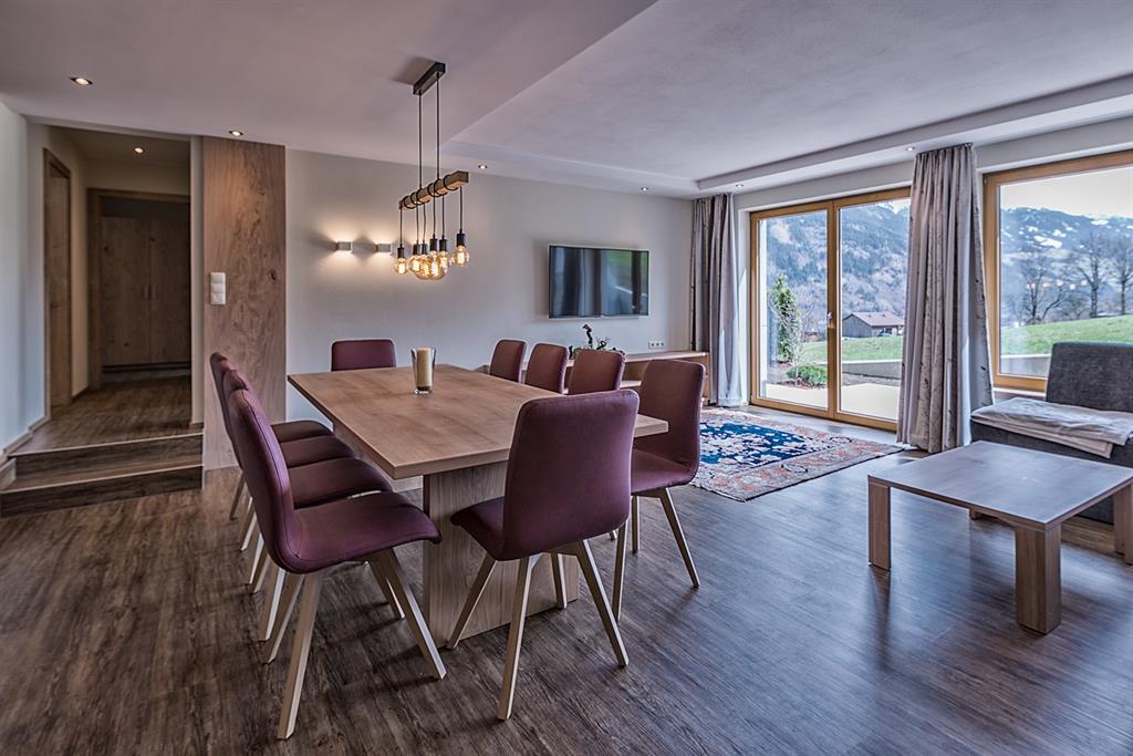 feratel-Ferienwohnung Schiestl - Wohn und Essberreich