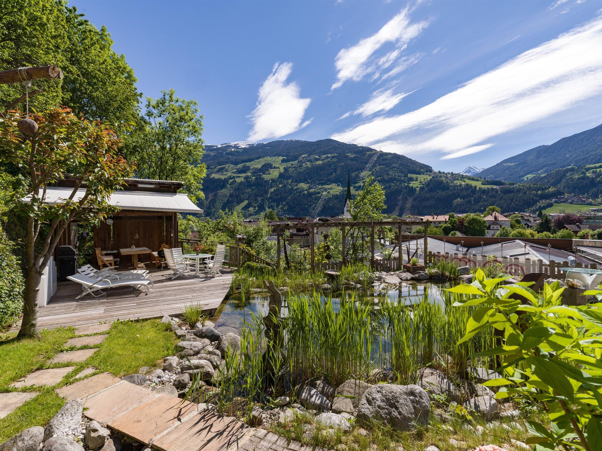 feratel-Villa Francesca - Villa_Francesca_Zellbergeben_36_Zell_Garten_Teich_