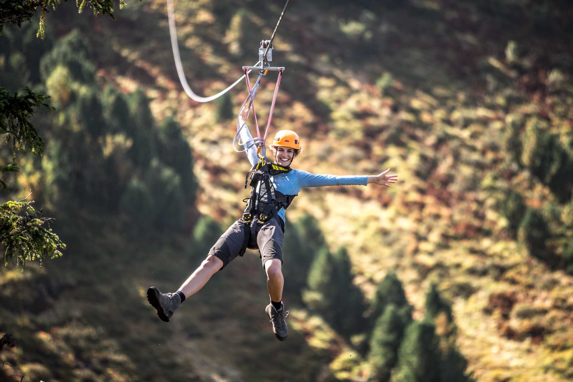 Flying Fox am Spieljoch
