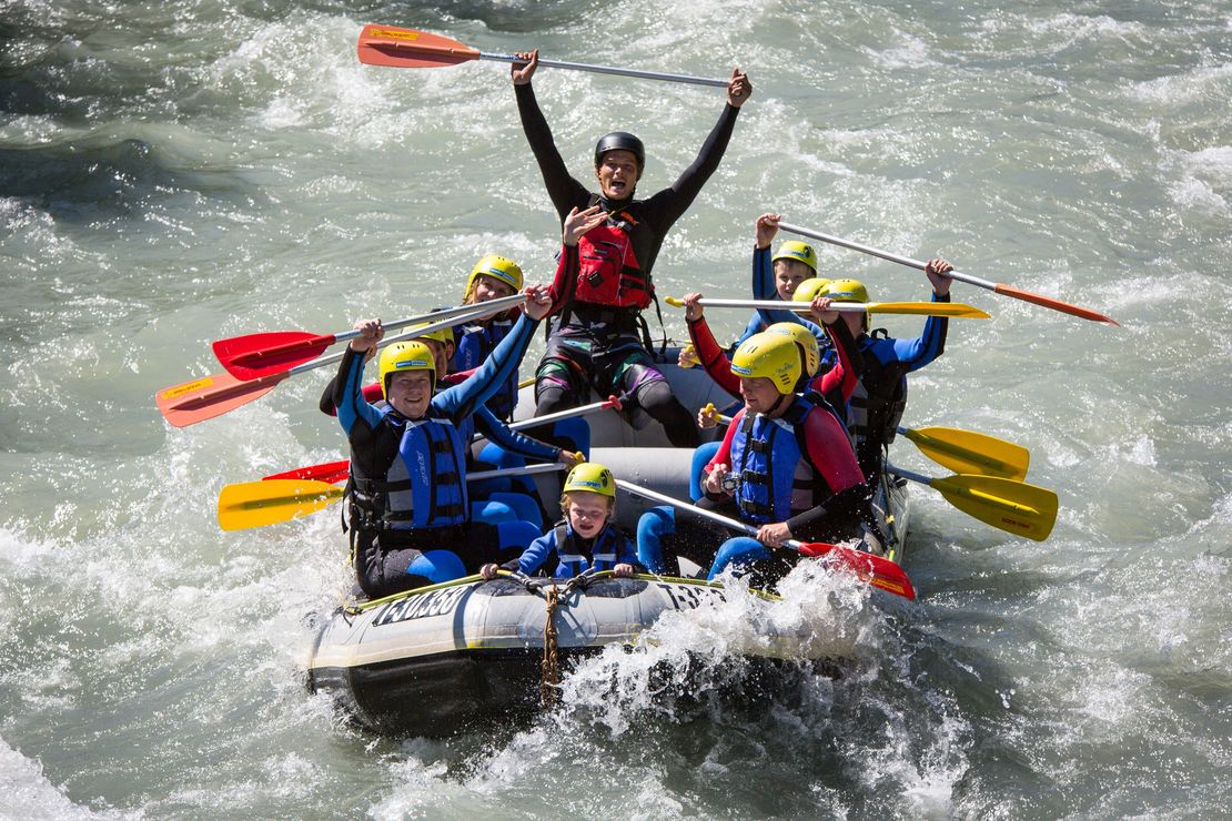 Rafting am Ziller mit Mountain Sports