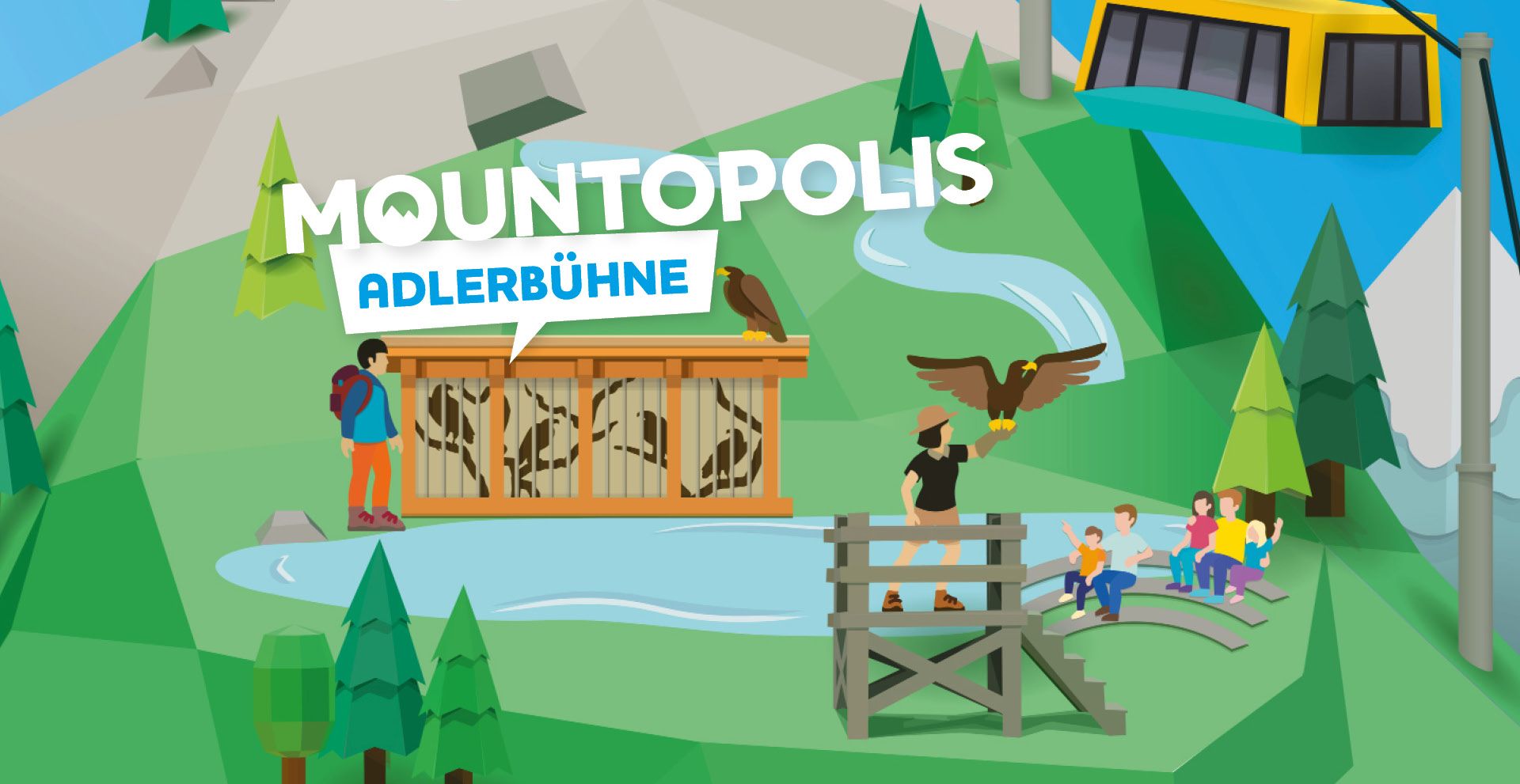 Grafik zur AdlerBühne Ahorn im Sommer