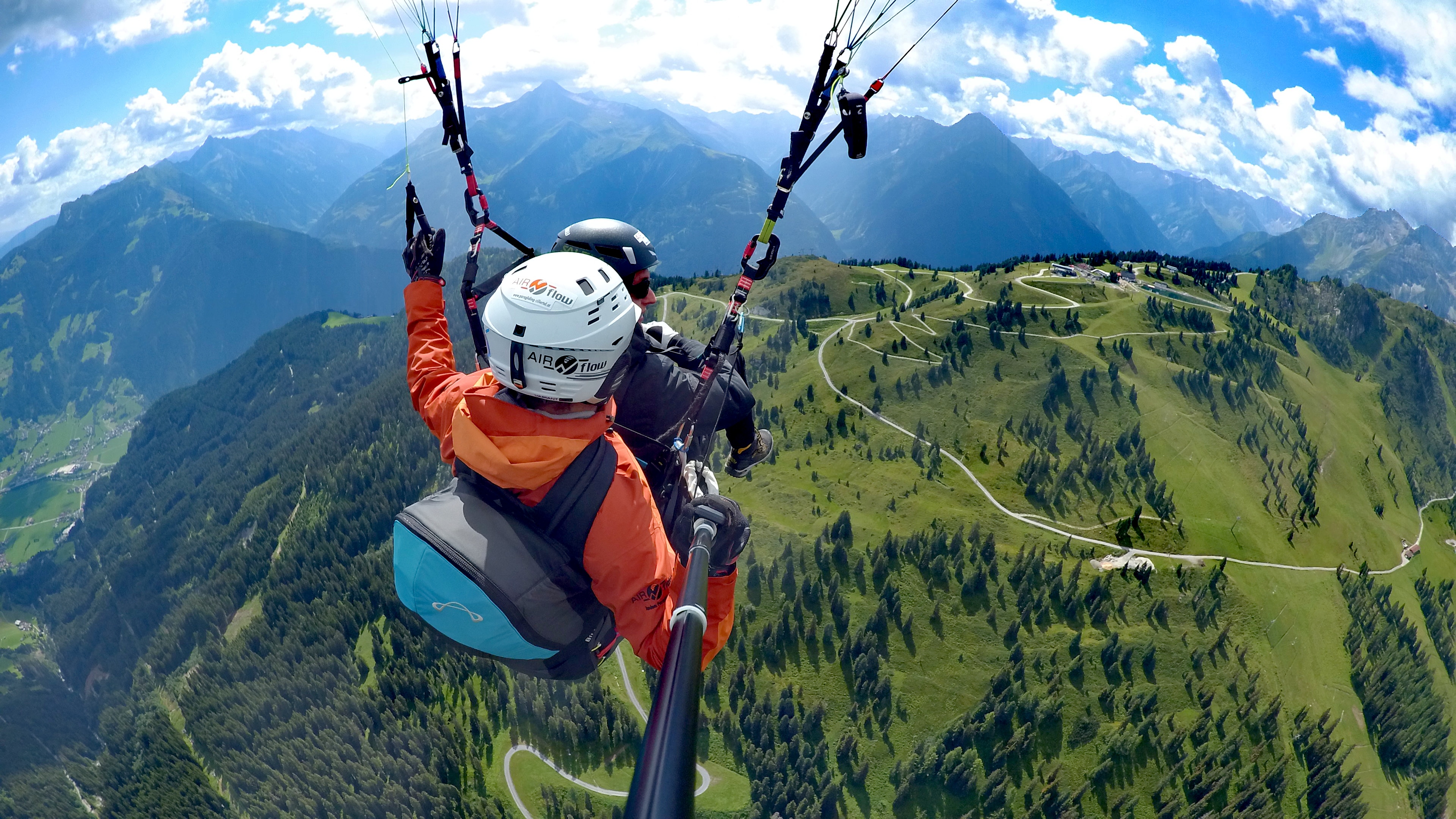 mys-Tandemflug Premium PLUS Sommer mit AIR Zillertal-Tandemflug