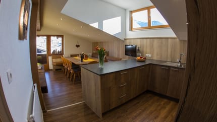 feratel-Haus Haberl - Apartment Haberl Wg Ahorn Wohnküche