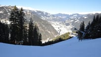 Die TalAbfahrt Ahorn in Mayrhofen im Zillertal