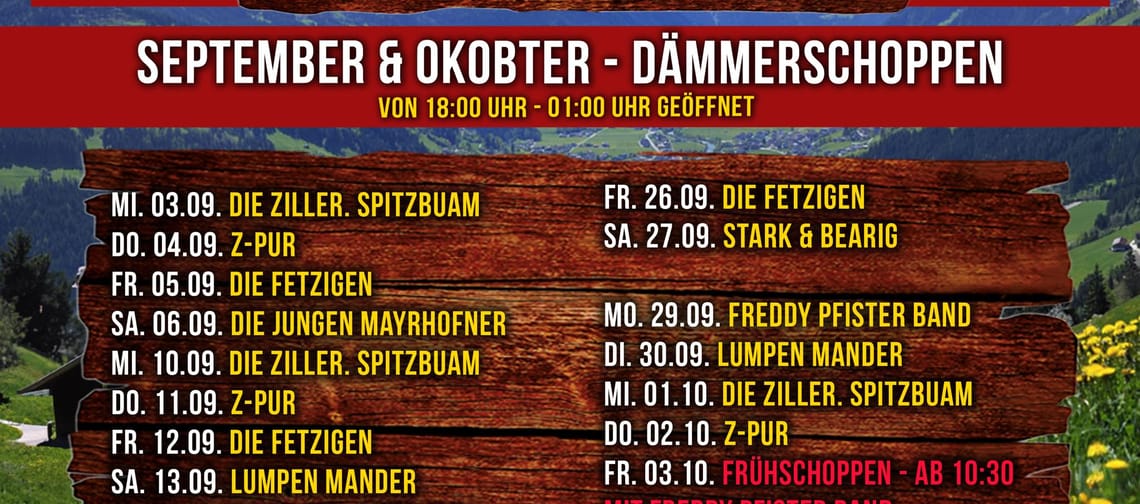 Dämmerschoppen 2025