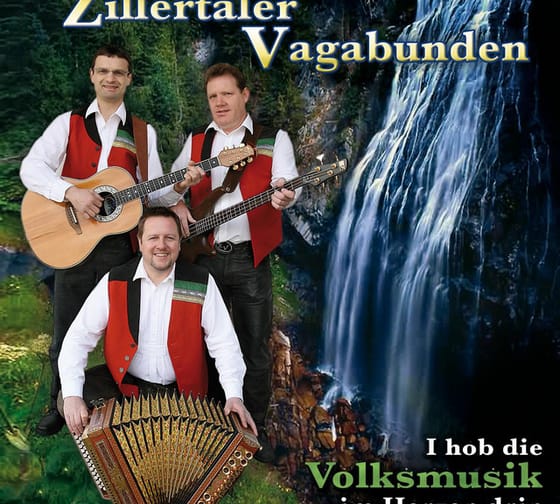 This picture shows the music group Zillertaler Vagabunden