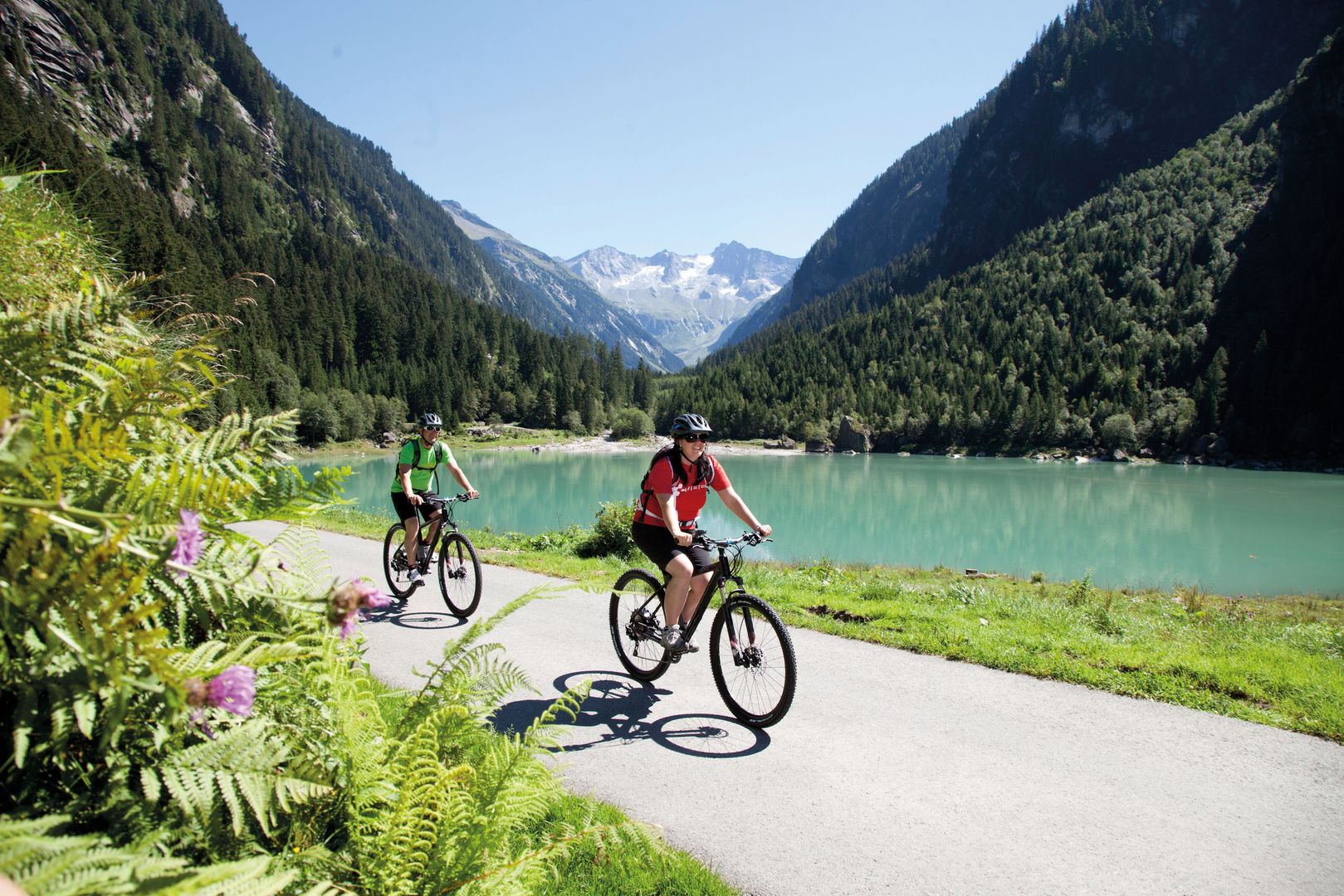 Leichte Fahrradtouren in Mayrhofen-Hippach