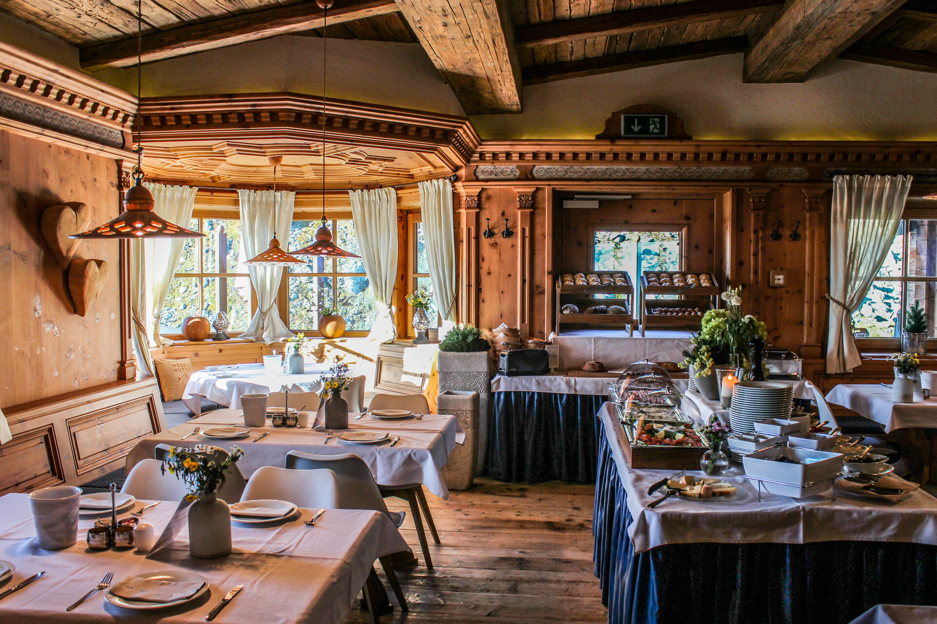 mys-Wedelhütte-Gourmetküche Wedelhütte Bergfrühstück