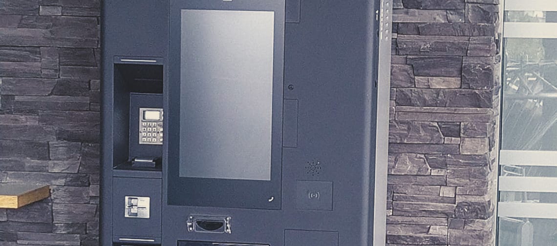 mys-Ticketautomat Dorfbahn Königsleiten-Ticketautomat Kassa der Dorfbahn Königsleiten - Ticketautomat Königsleiten