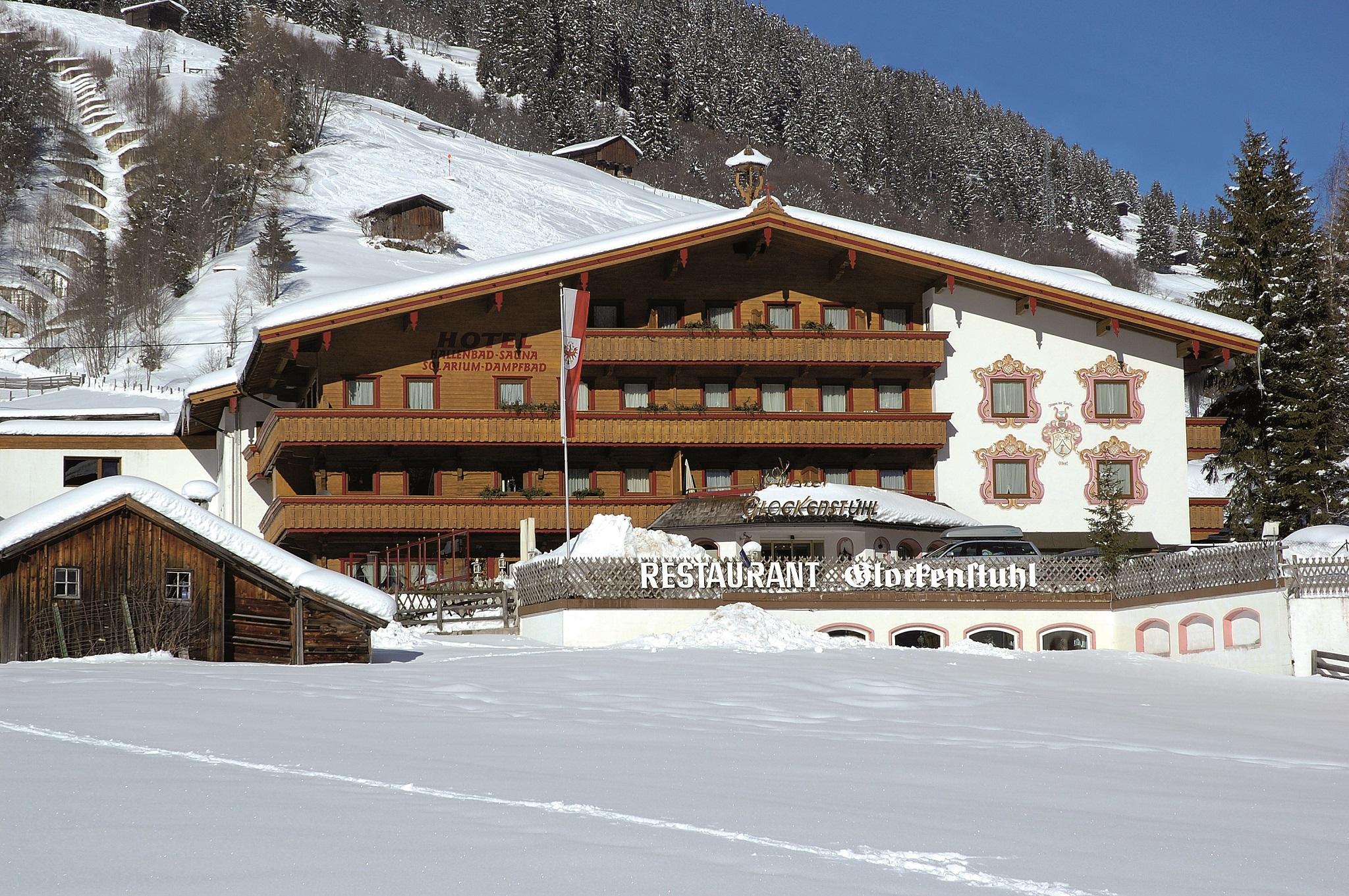 feratel-Hotel Glockenstuhl - Außenansicht Winter Hotel Glockenstuhl Gerlos
