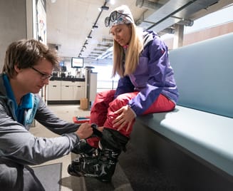 Ski rental Mayrhofen-Hippach – personal advice and individual ski boot fitting for maximum comfort during your ski holiday in the Zillertal.