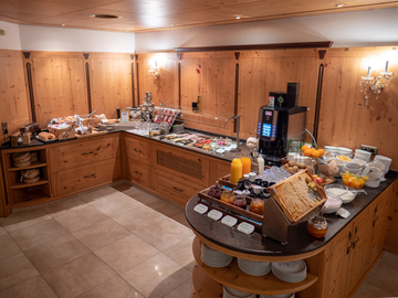 mys-Frühstück in Sylvana's Wohlfühl Hotel-Frühstücksbuffet im Wohlfühl Hotel Robert