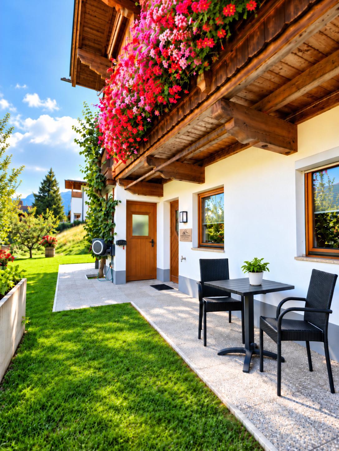 feratel-Ferienwohnung Bergzauber - Garten