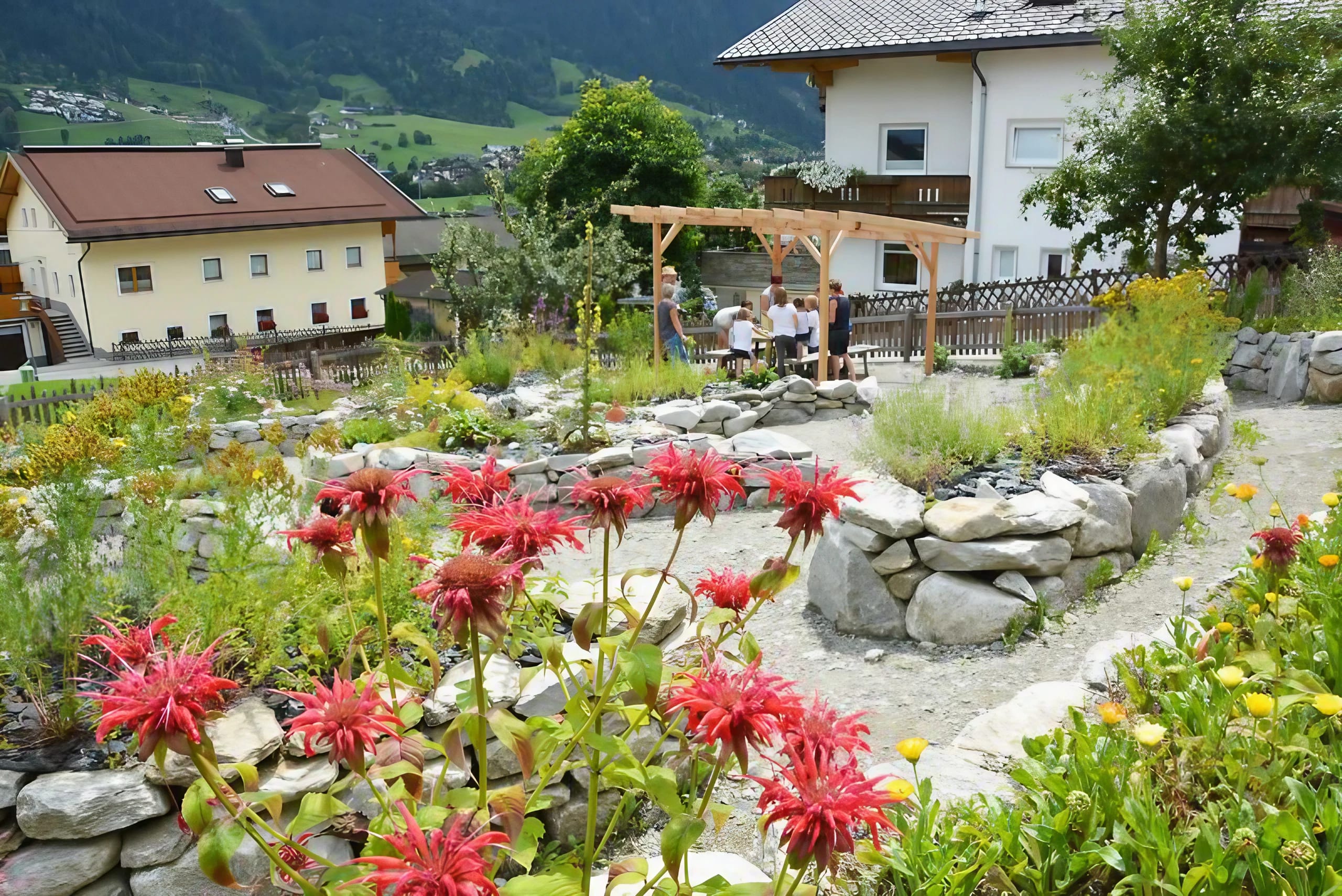mys-Herb garden in Hippach-Kräutergachtl in Hippach
