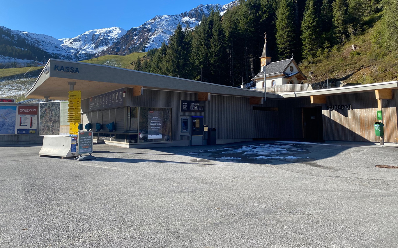 Ticketautomat Hochfügen Hauptkassa