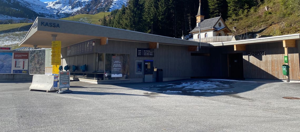 Ticketautomat Hochfügen Hauptkassa