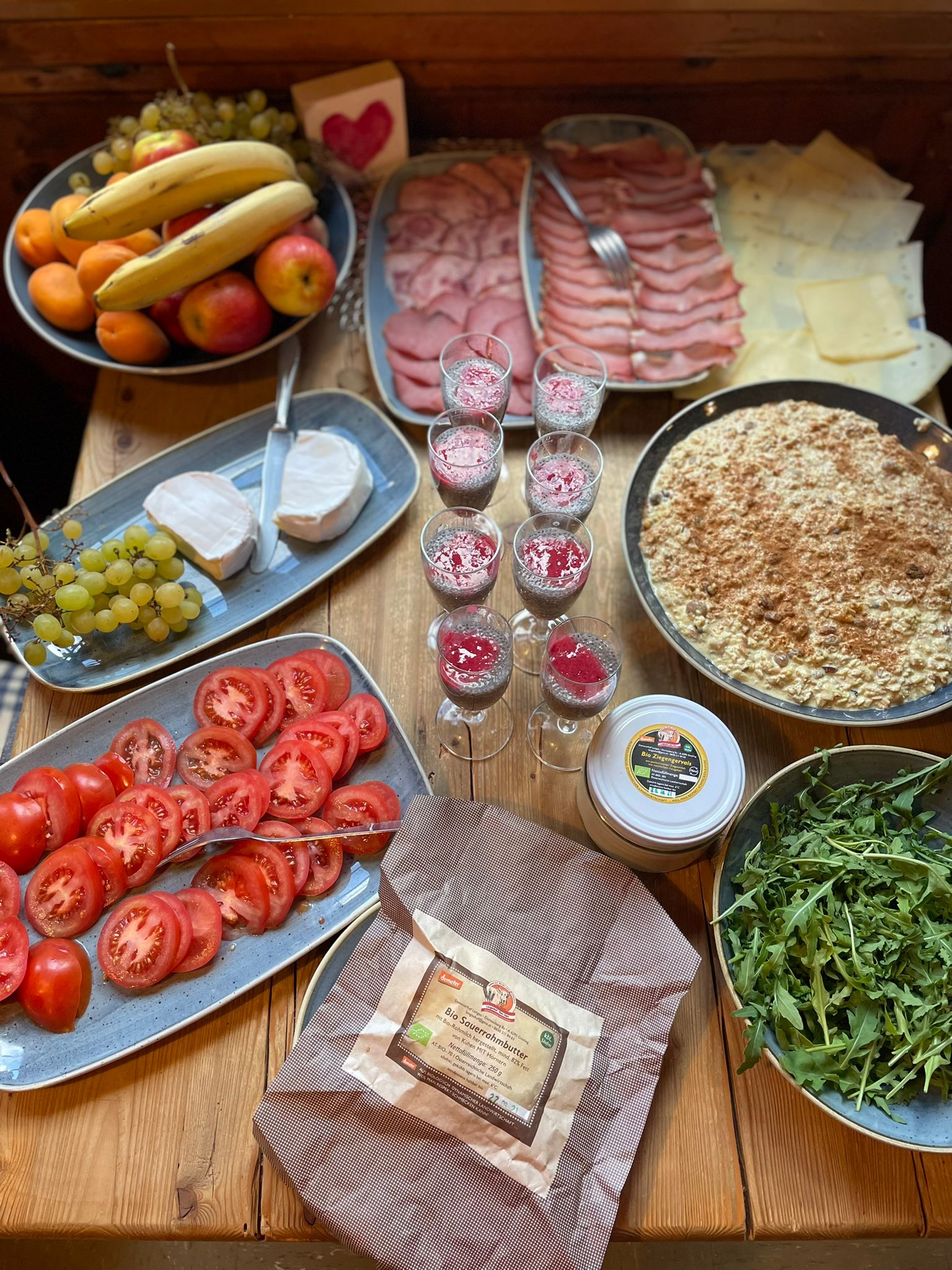 mys-GrawandFondue und Übernachtung mit Frühstück auf der Grawandhütte-Frühstück auf der Grawandhütte