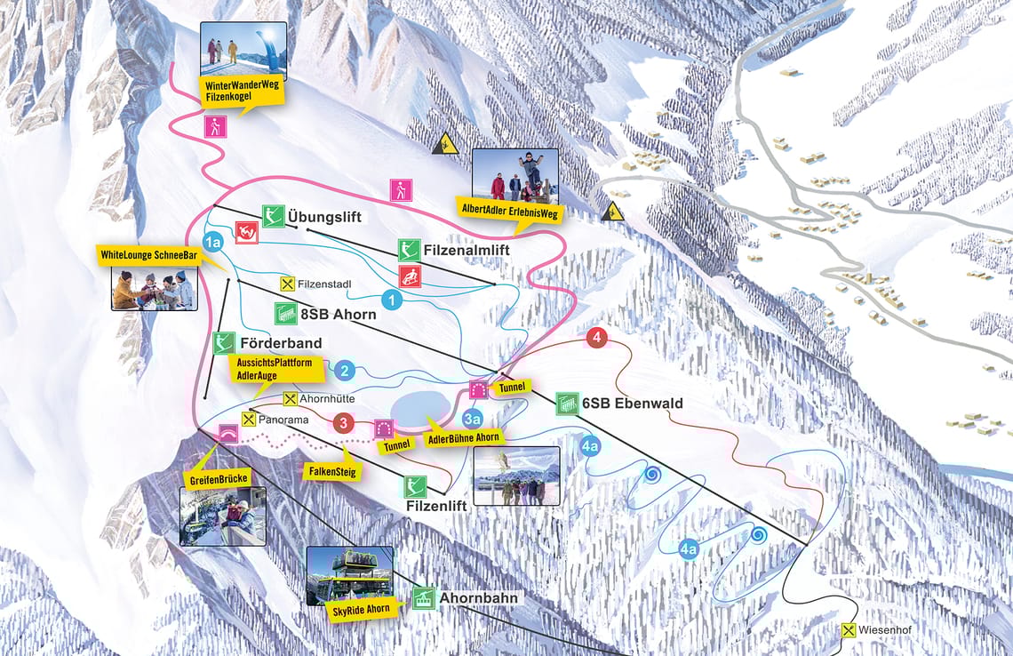 winter-hikingtrail-ahorn-mayrhofen WinterHikingPath Ahorn Mayrhofen