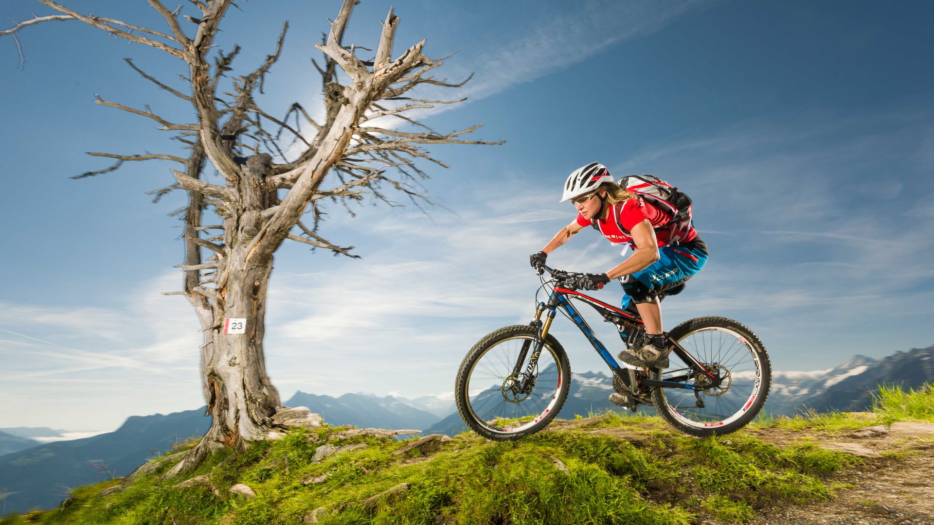 Singletrail in Mayrhofen-Hippach