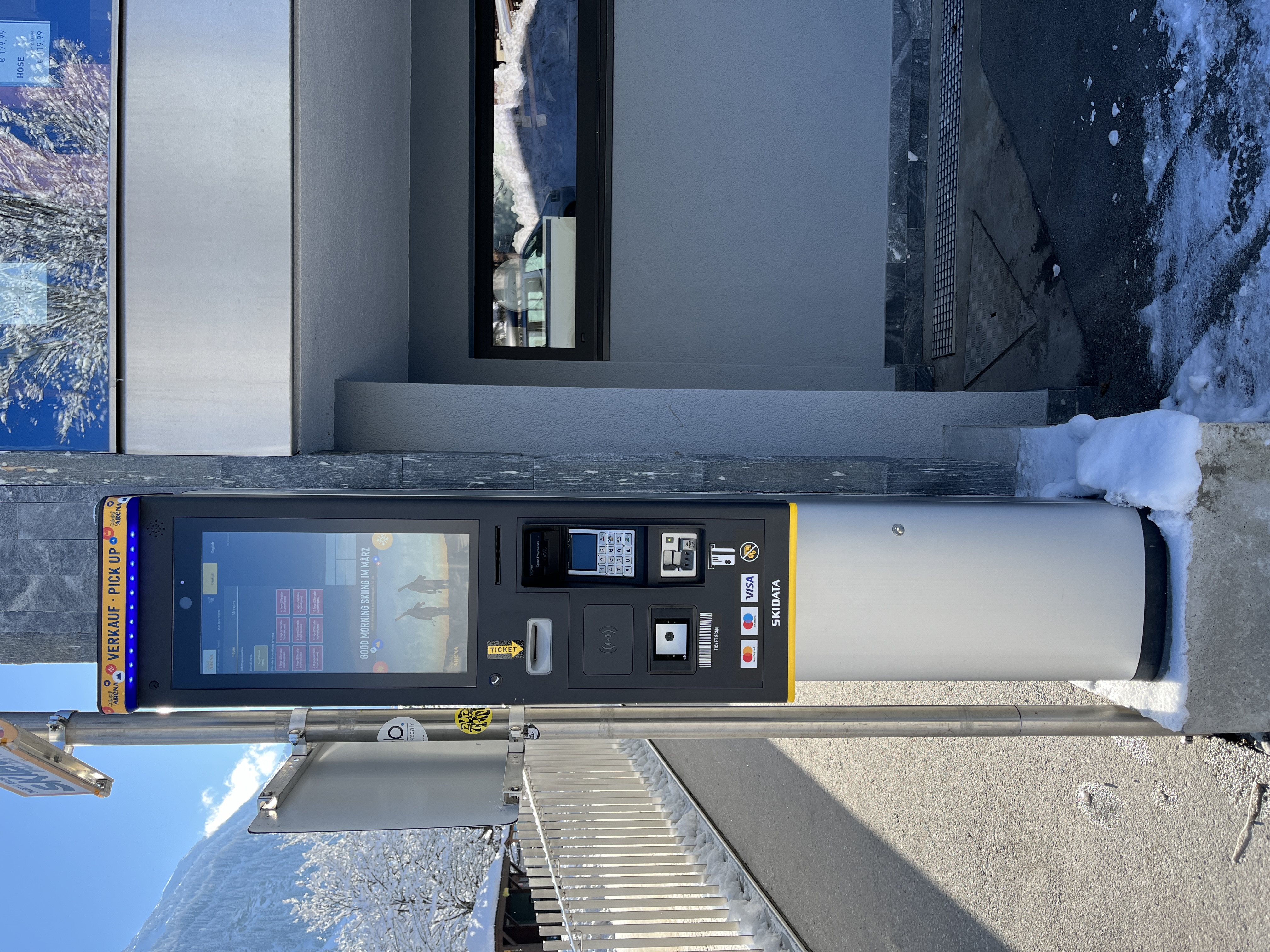 mys-Ticketautomat Intersport Patterer Krimml-Ticketautomato Sport Patterer