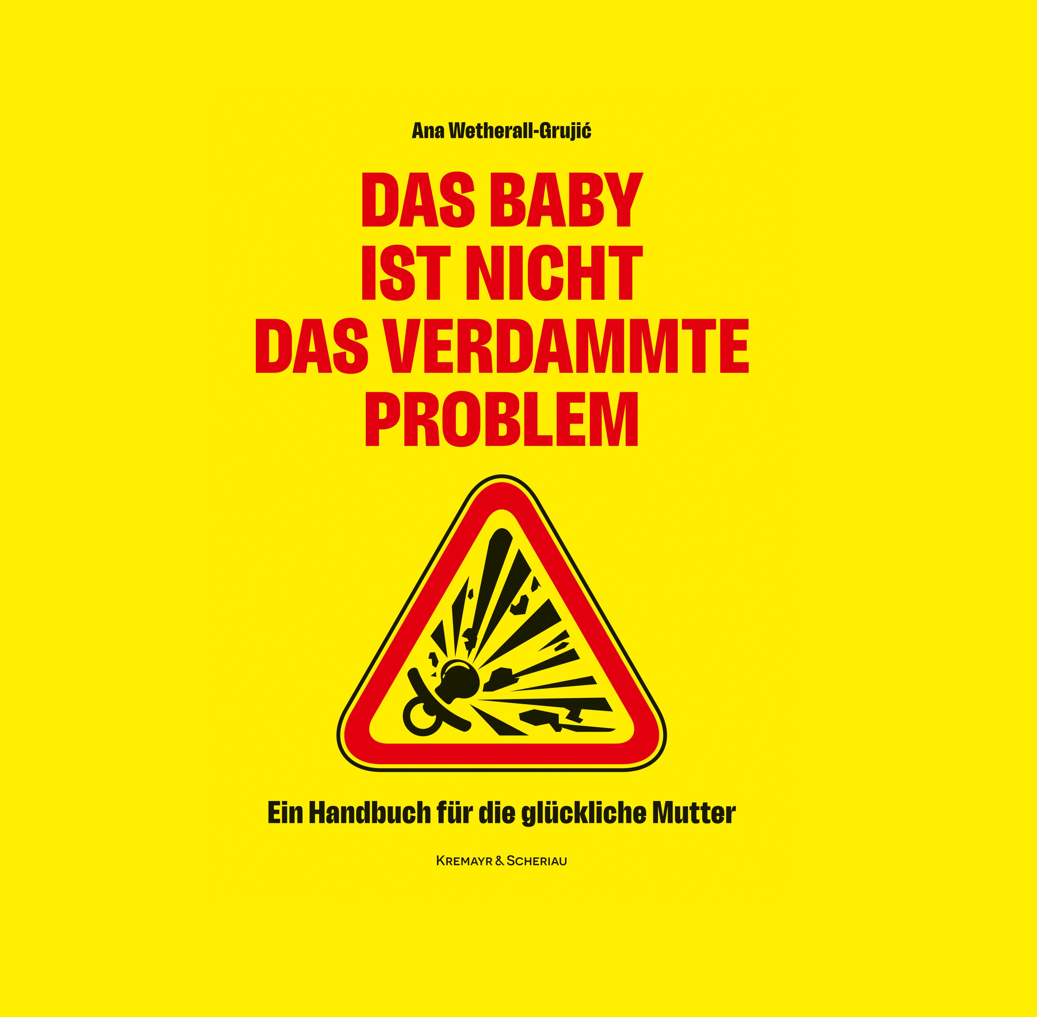 mys-Lesung Ana Wetherall-Grujić „Das Baby ist nicht das verdammte Problem“-Buchtitel "Das Baby ist nicht das verdammte Problem"