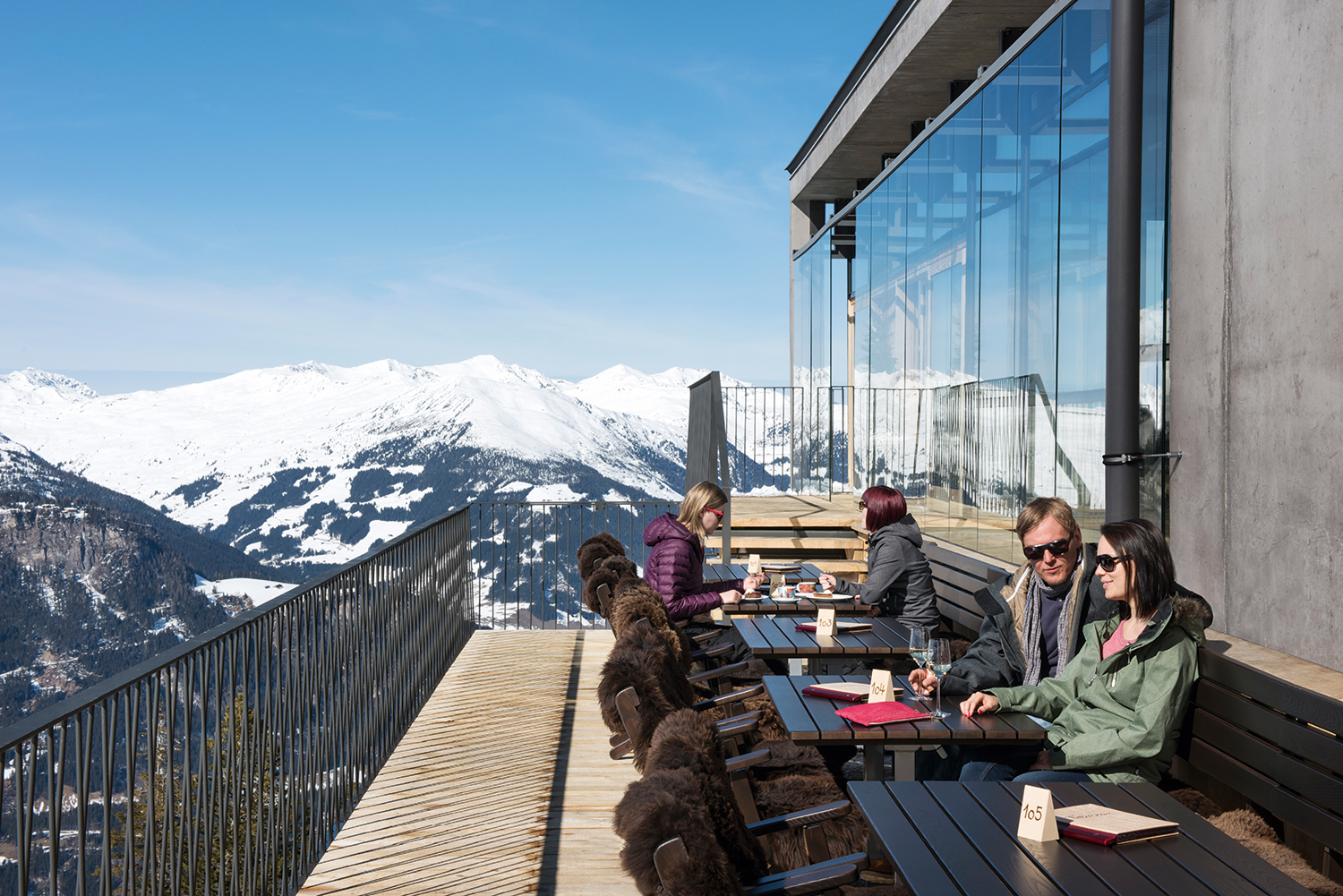Café-Bistro FreiRaum am Ahorn in Mayrhofen mit Terrasse