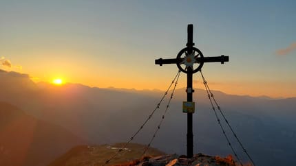 Filzenkogel bei Sonnenuntergang