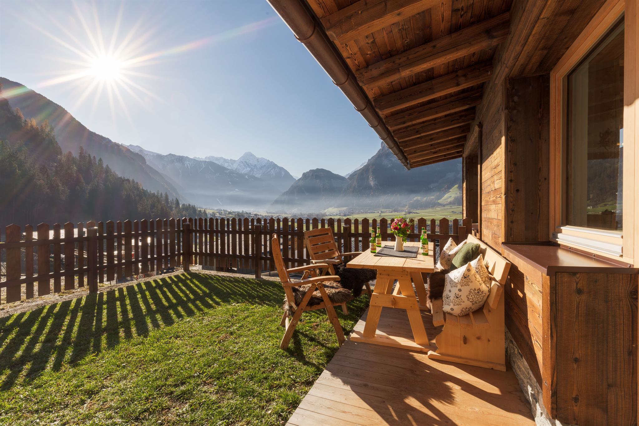 feratel-Garten, Aussenbereich