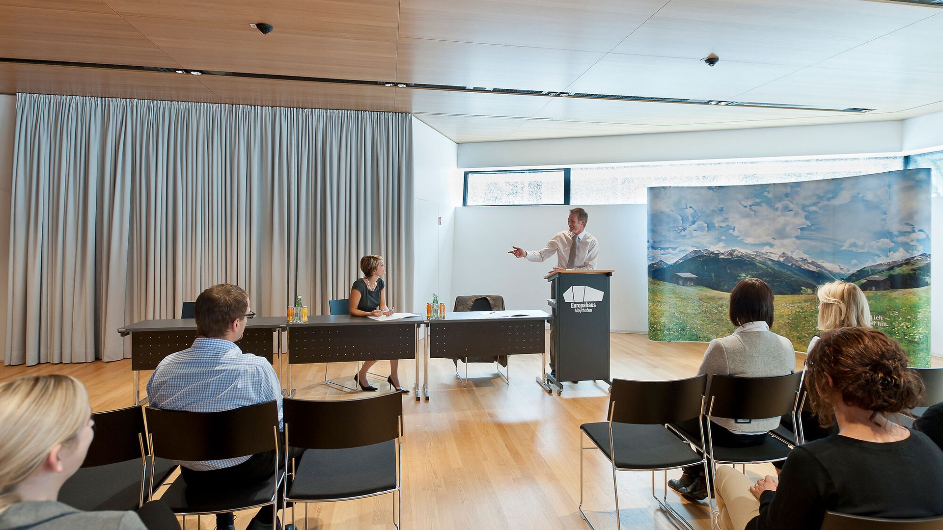 Conference in the Europahaus Mayrhofen