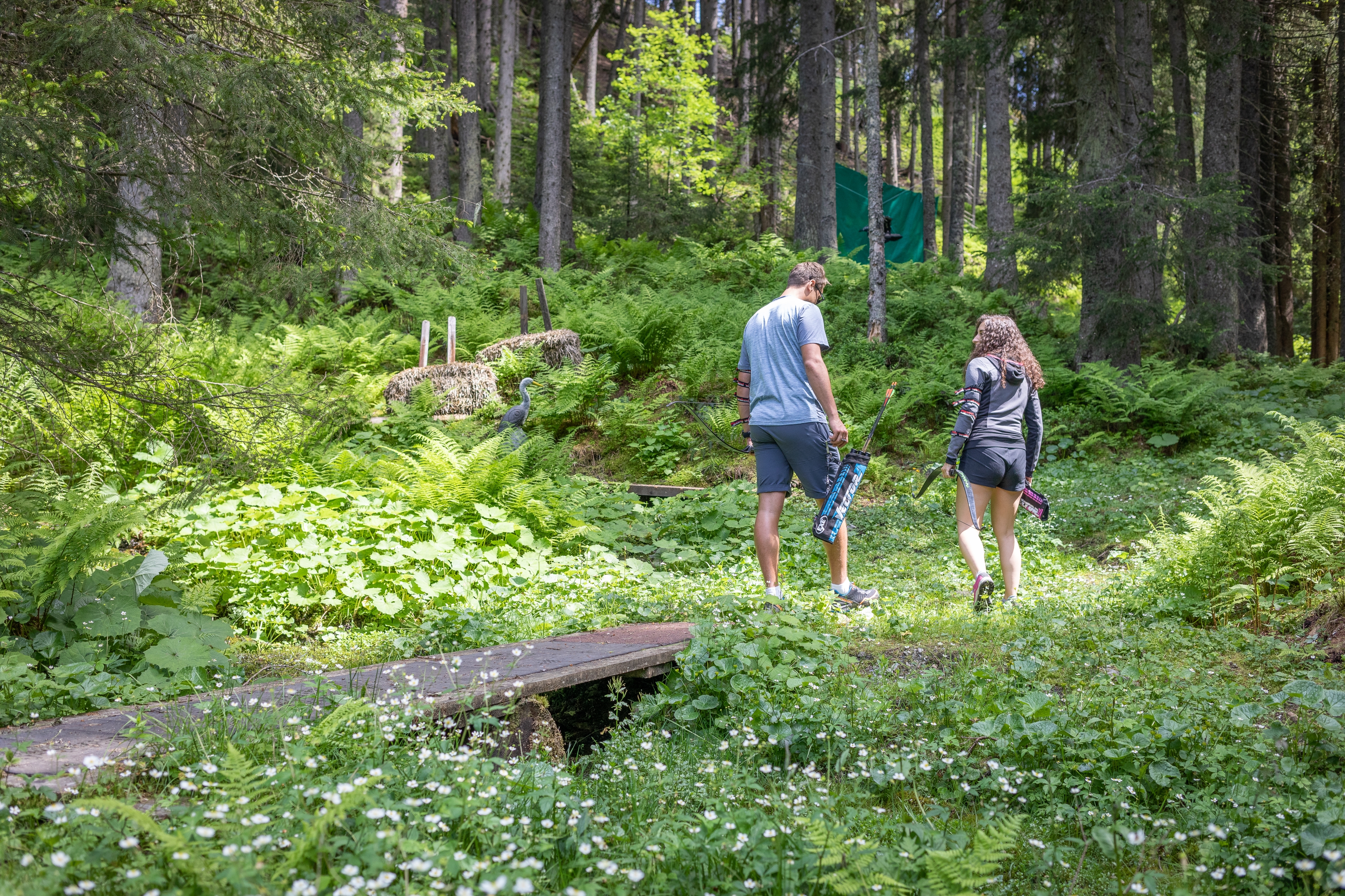 Bogenpark Hochfügen Wald