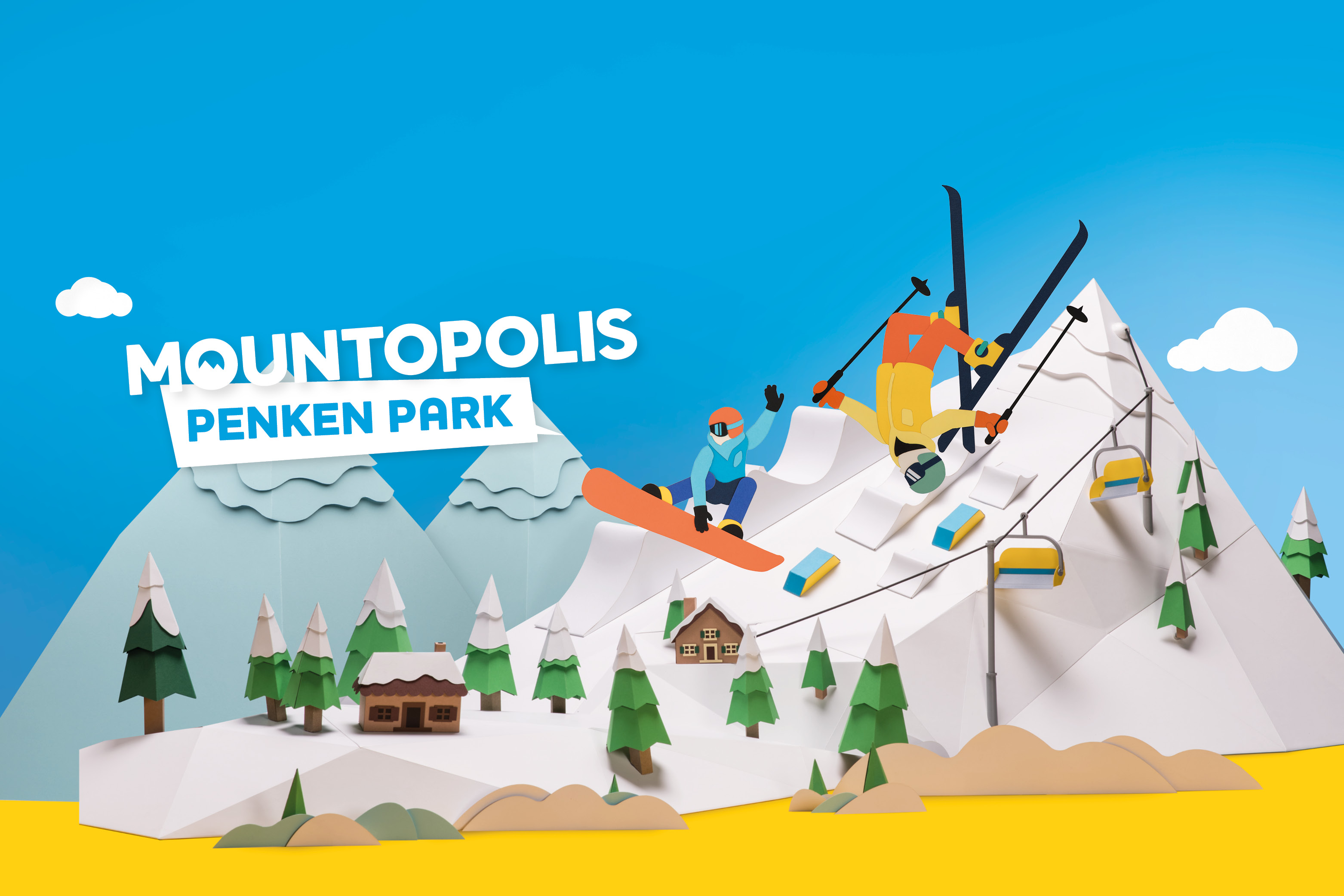 Grafik der Mayrhofner Bergbahnen zum Mountopolis PenkenPark