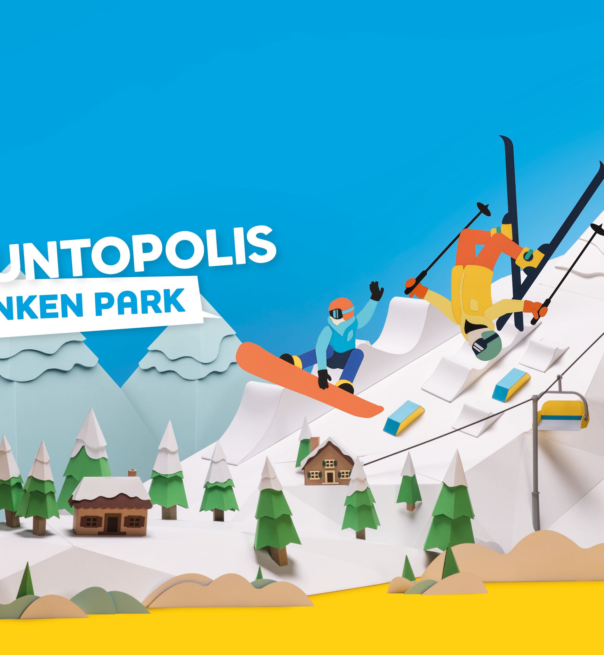 Grafik der Mayrhofner Bergbahnen zum Mountopolis PenkenPark