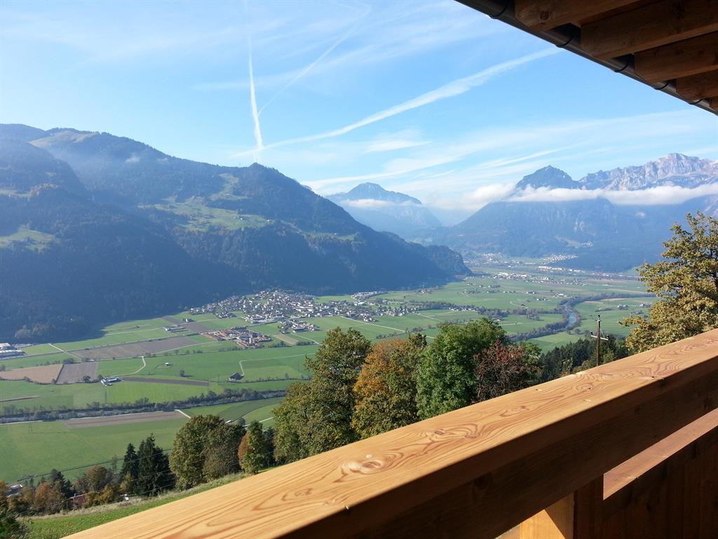 feratel-Ferienwohnung La Wurm - Balkon Schlafzimmer