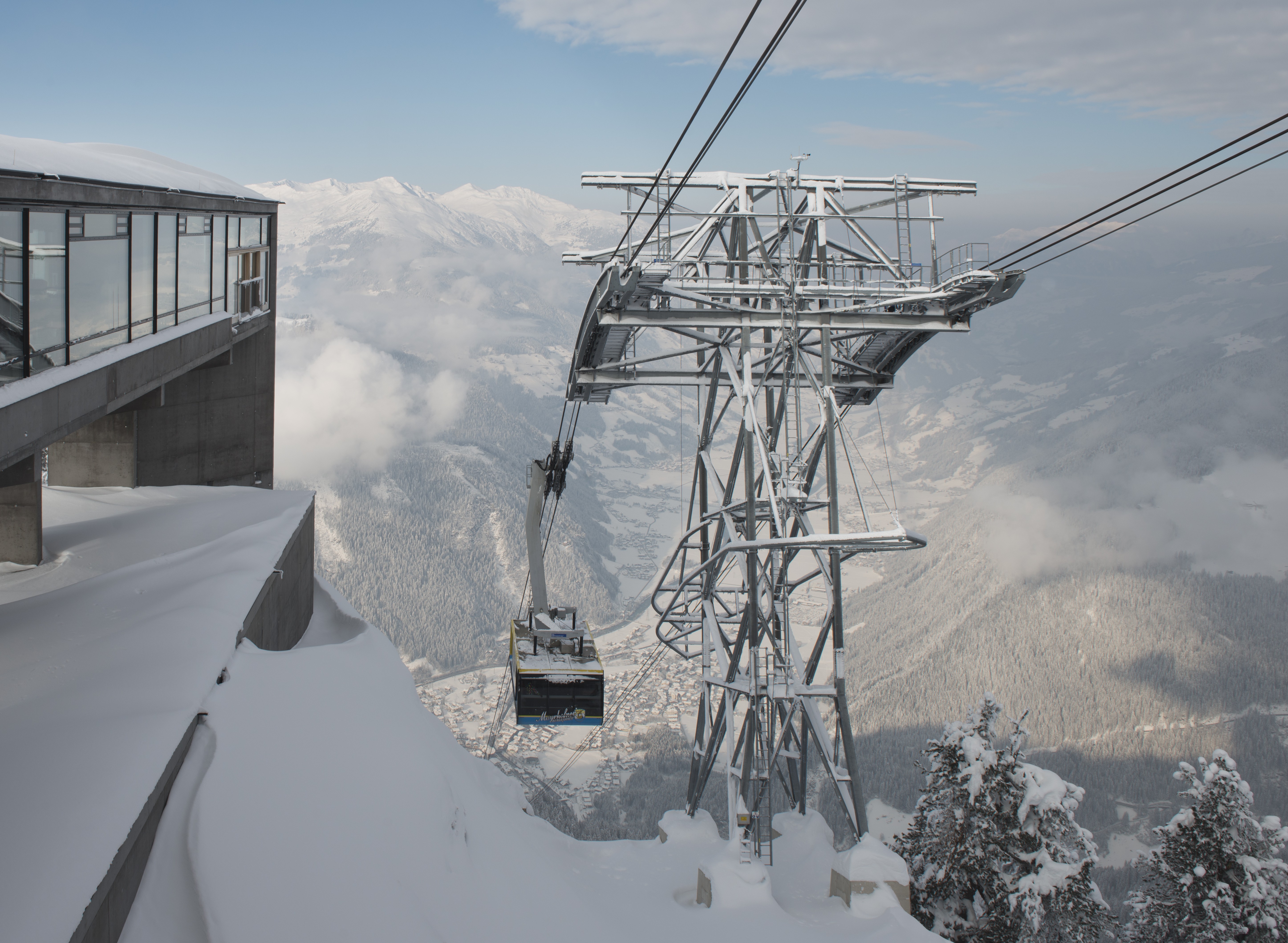 Seilbahnführung Ahorn