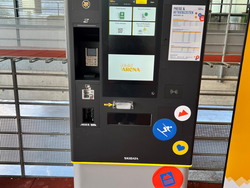 mys-Ticketautomat Rosenalmbahn Talstation-Ticketautomat Rosenalmbahn