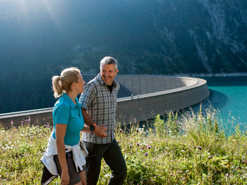mys-VERBUND Schlegeis Alpenstraße-Wandern am Schlegeis Stausee