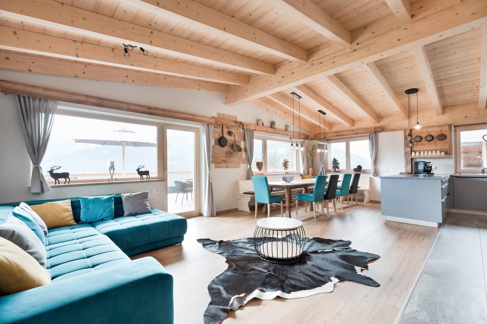 feratel-Chalet Sonnalm - Wohn-Essbereich