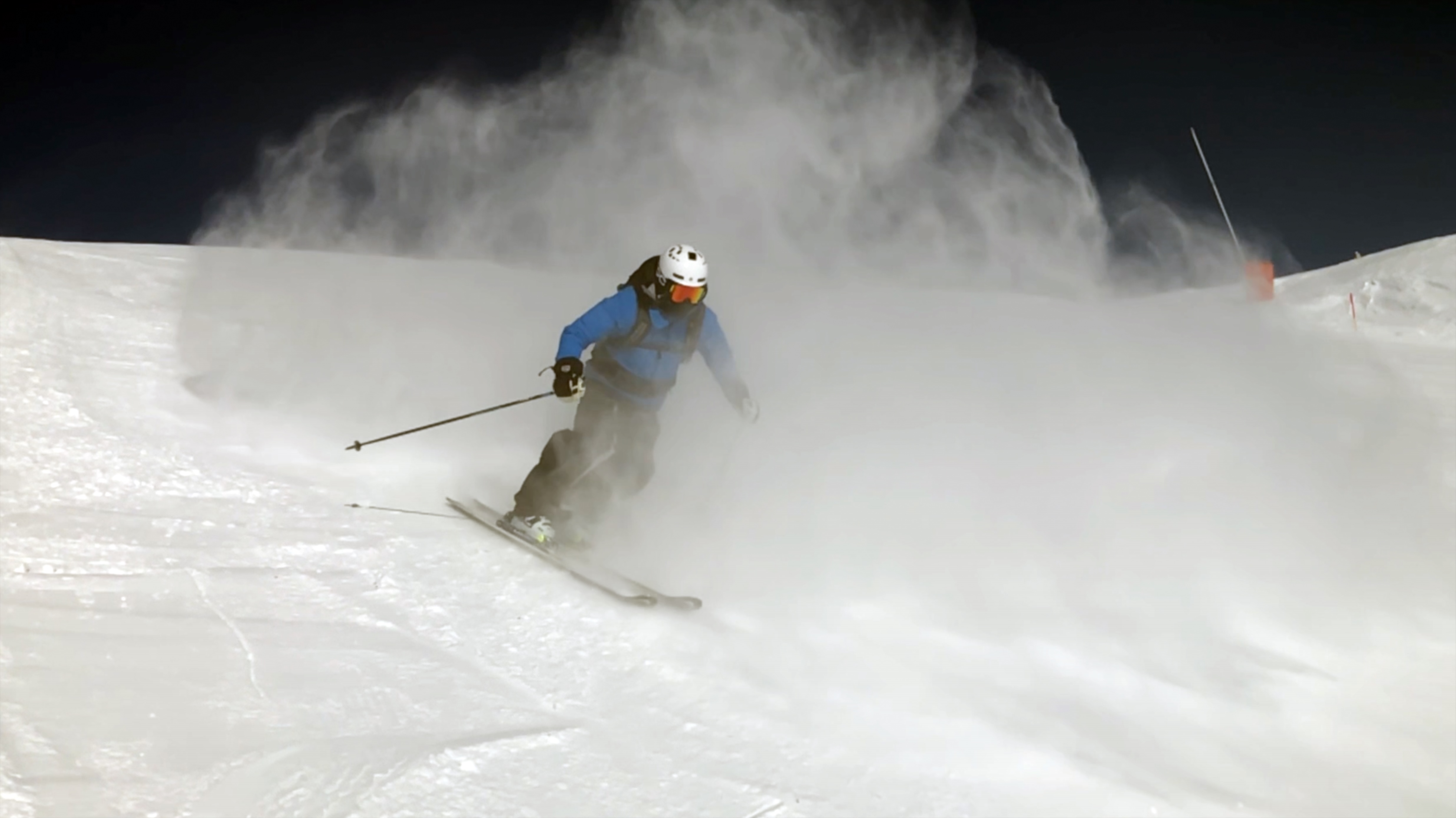 Skifahrer - auf der Piste