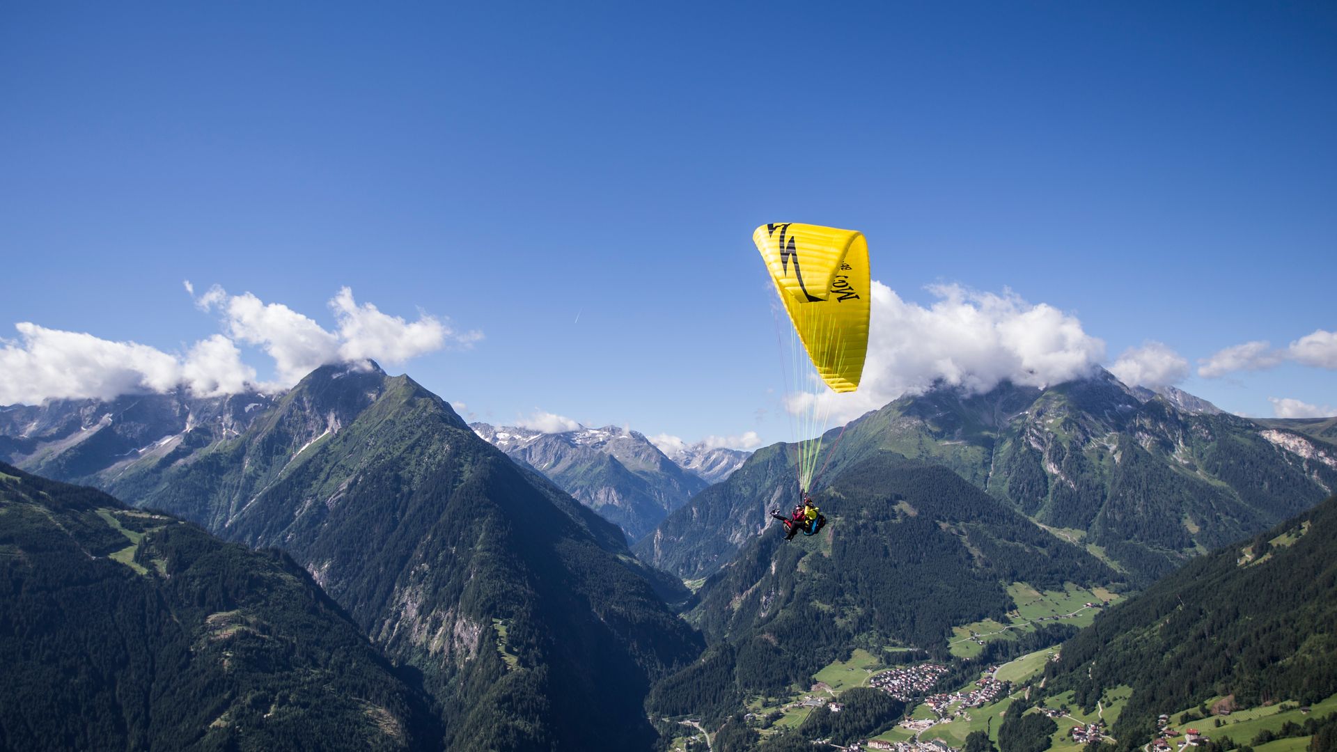 Paragliding in Mayrhofen-Hippach