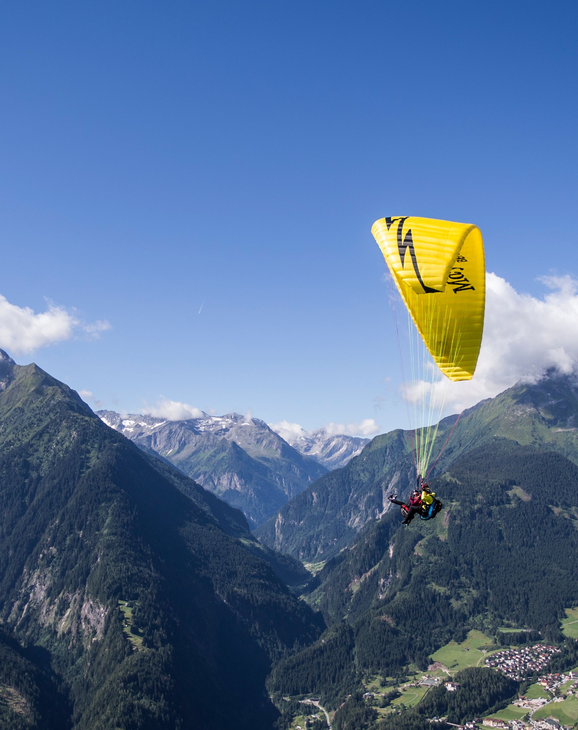 Paragliding in Mayrhofen-Hippach