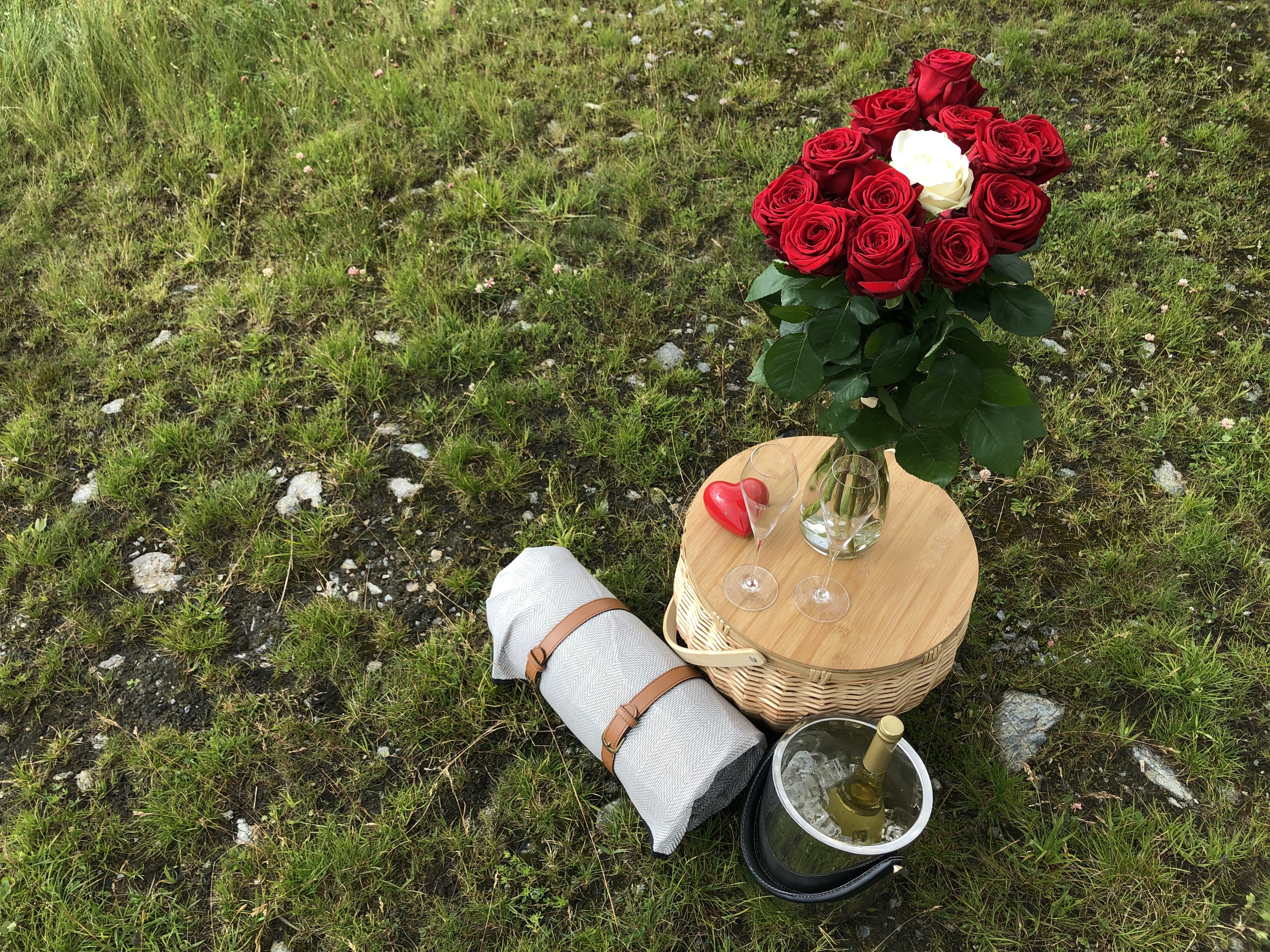 Picknick am Gerent Speichersee