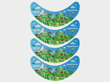mbb-schildkäppchen-kinder-motiv-keyvisual 4 Sun visors Mountopolis by Mayrhofner Bergbahnen