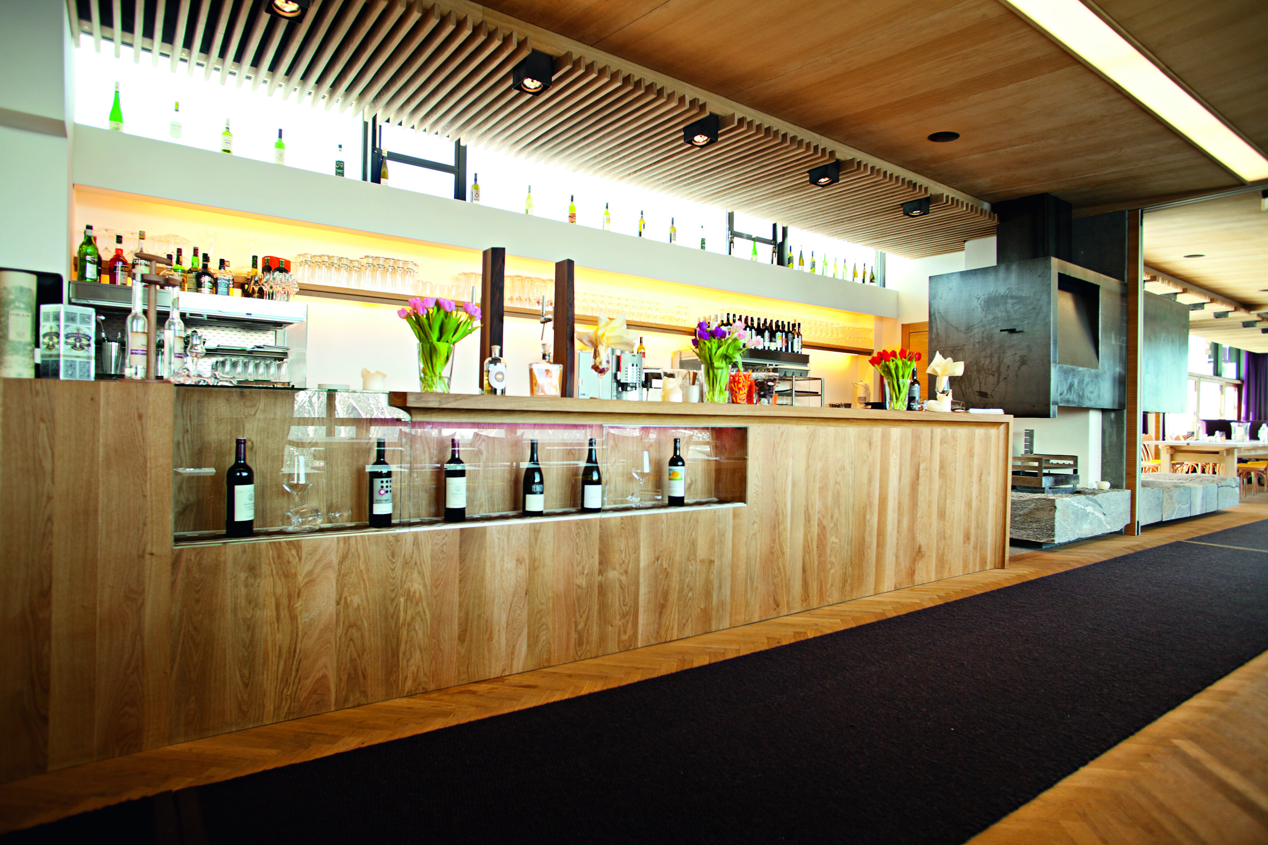 Café-Bistro FreiRaum am Ahorn in Mayrhofen mit Bar