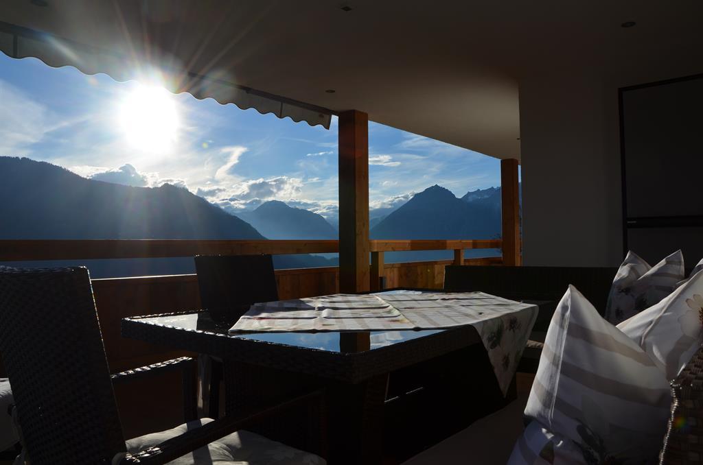 feratel-Ferienwohnung La Wurm - Aussicht Balkon EG