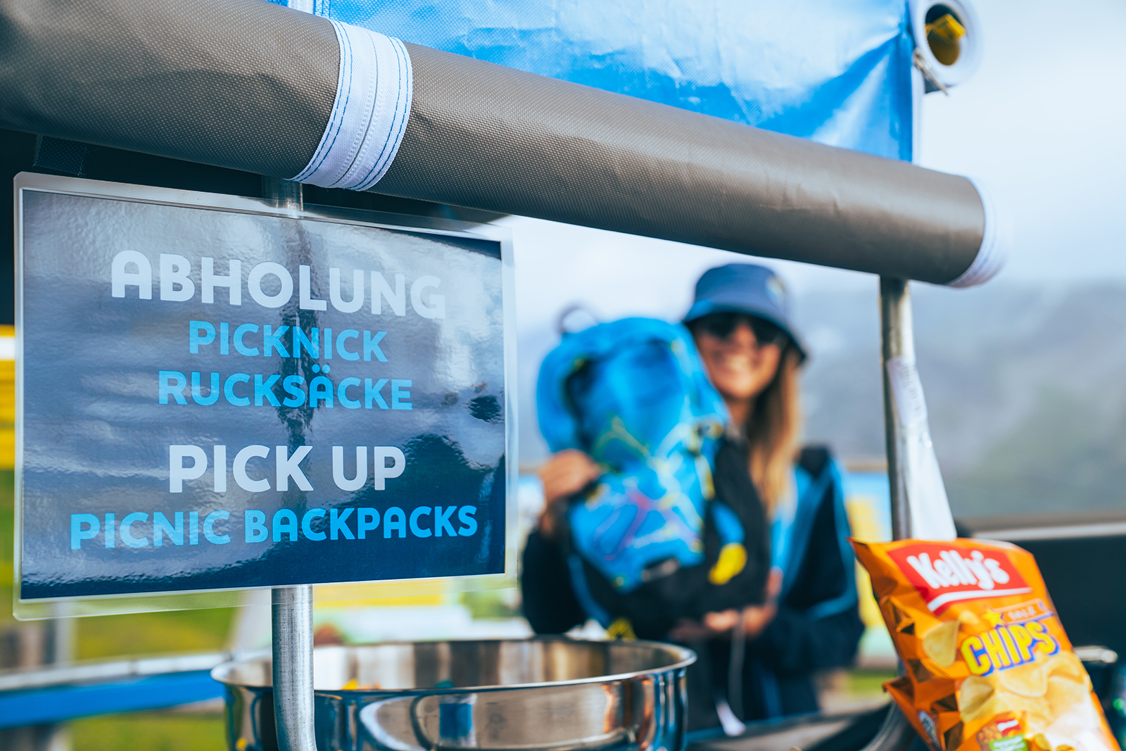 Picknick Rucksack Abholung