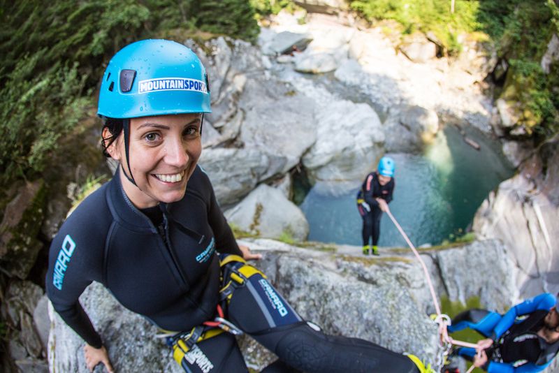 Canyoning - Blue Lagoon mit Mountain Sports